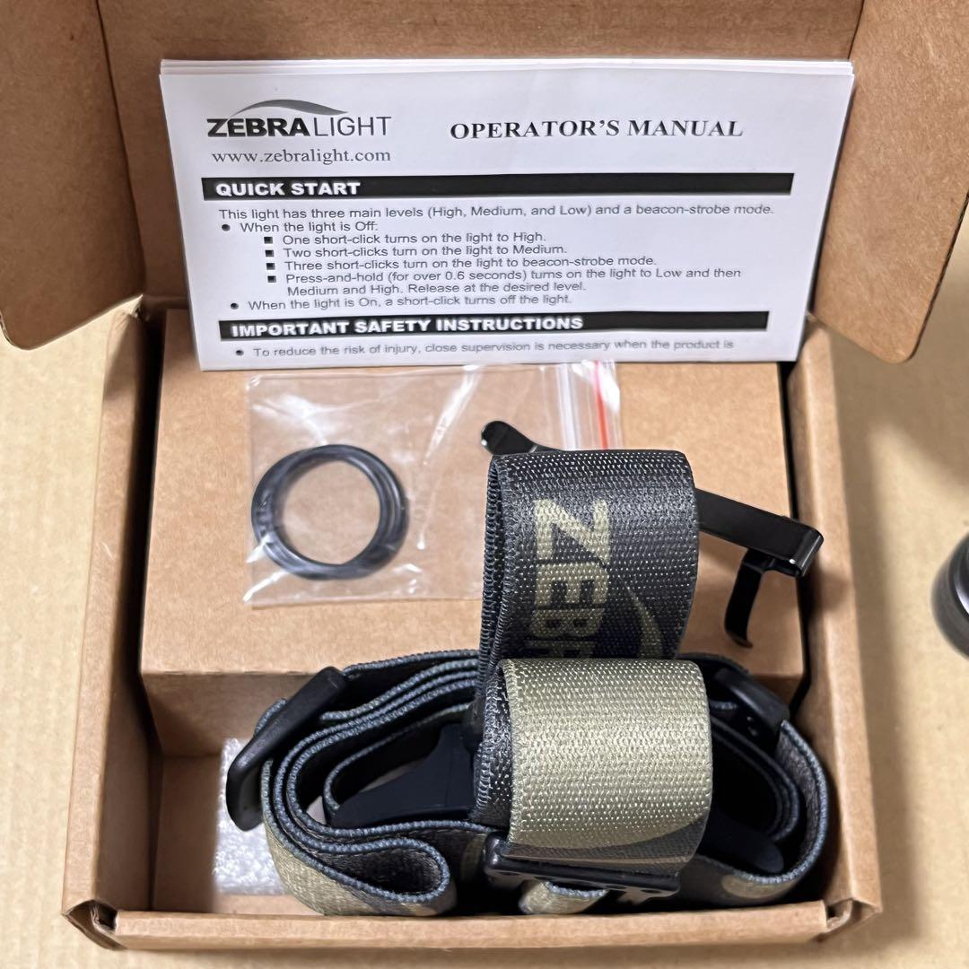 ゼブラライト H600c Mk Ⅳ ヘッドランプ ZEBRALIGHT 懐中電灯