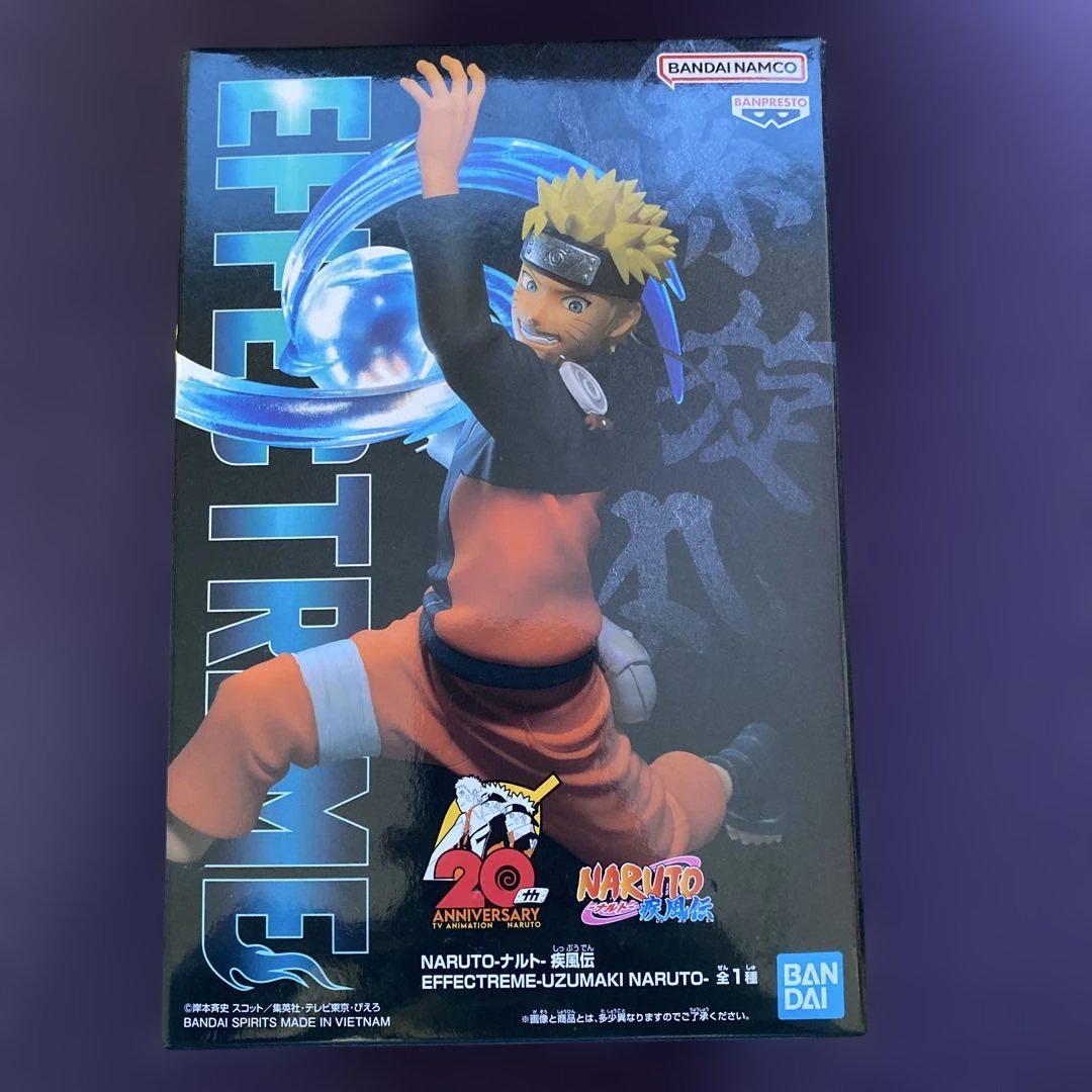 NARUTOフィギュア　EFFECTREME ナルト　サスケ　新品未使用