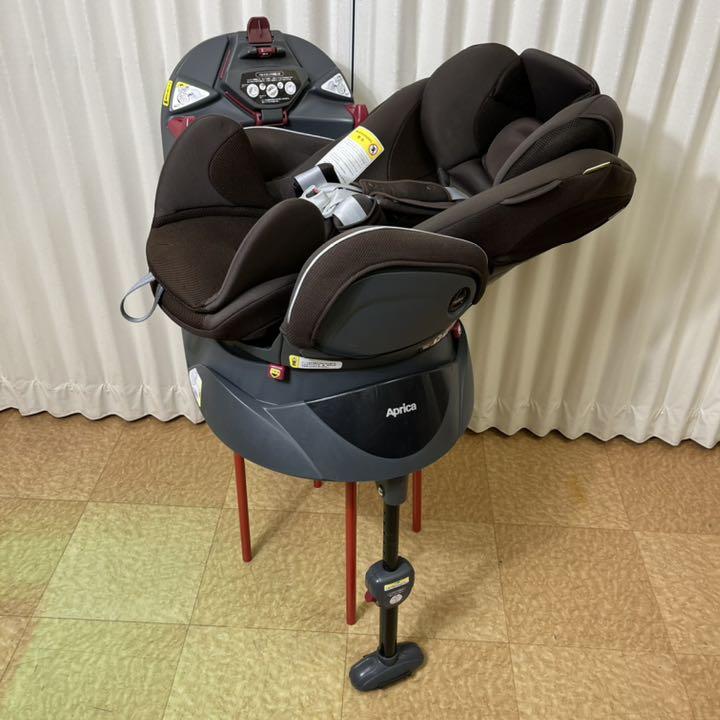 クリーニング済 ☆美品☆ 新生児OK アップリカ フラディア ノーブルブラウン
