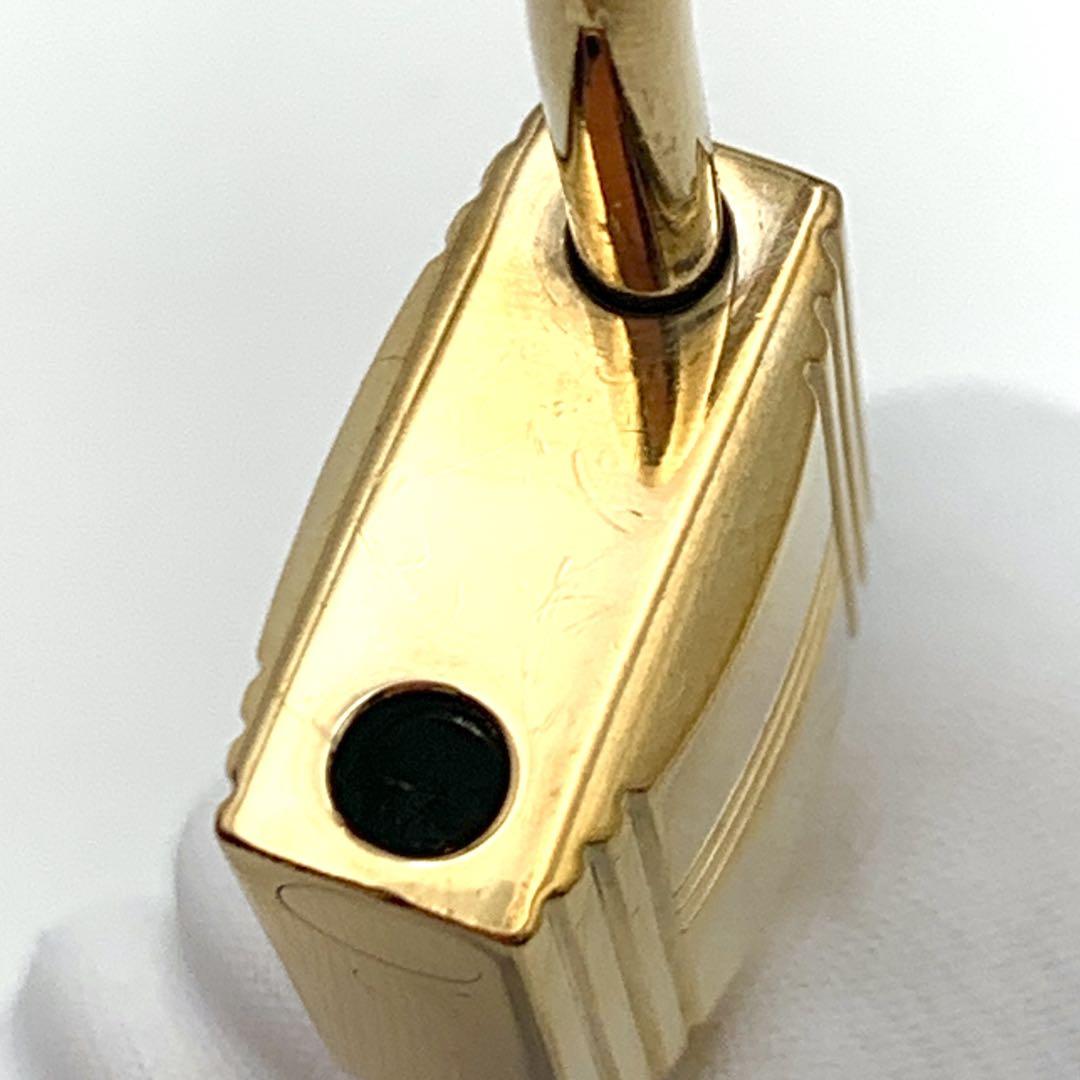 ★HERMES エルメス カデナ　24Kメッキ　No.114　114番　鍵付き