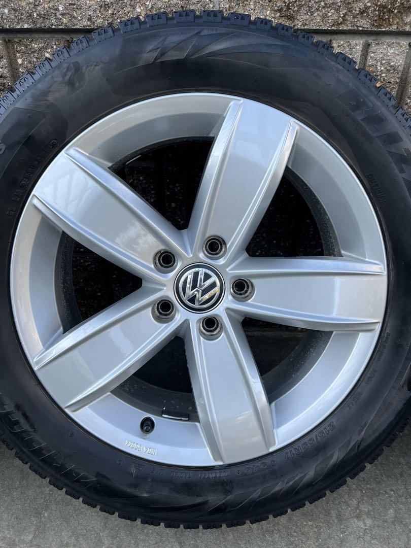 VW純正17インチホイール4本(ゴルフ・パサート)ワーゲン純正アルミ・vrx2