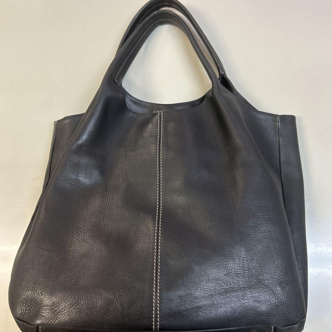 TOD'S 黒 レザーハンドバッグ
