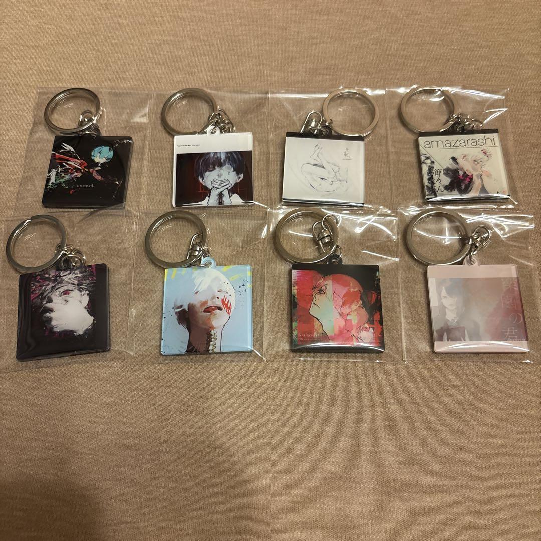東京喰種 Fes フェス アクリルキーホルダー 凛として時雨 コシュニエ 東京喰種 Fes フェス アクリルキーホルダー 凛として時雨