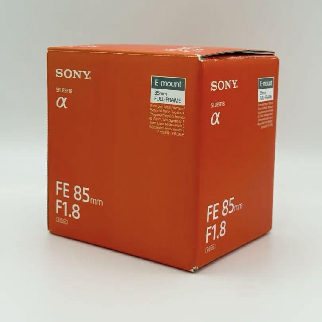 SONY FE 85mm F1.8 レンズ　SEL85F18
