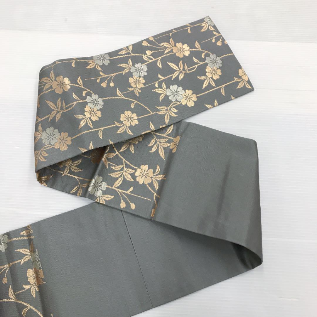【coco様専用和】4526k 着物 九寸名古屋帯 金糸