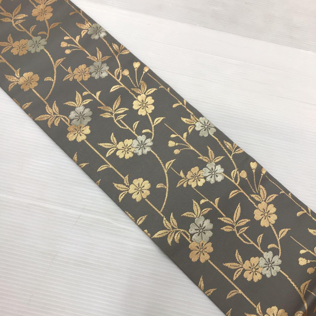 【coco様専用和】4526k 着物 九寸名古屋帯 金糸