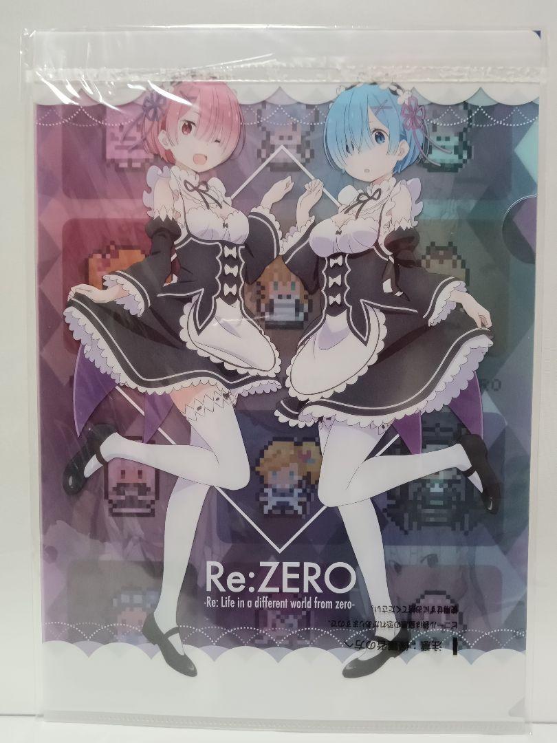 Re:ゼロから始める異世界生活 セガ クリアファイル レム リゼロ レム ラム Re:ゼロから始める異世界生活 シングルクリアファイル＿レム/水着
