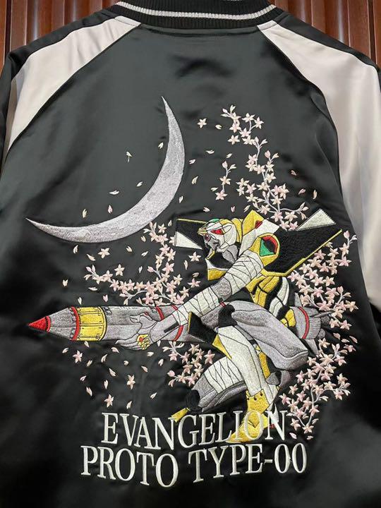 得価新作 Evangelion 和柄 スカジャン エヴァ錦 cjG7d-m74006553671 錦コラボ 零号機 零 人気HOT