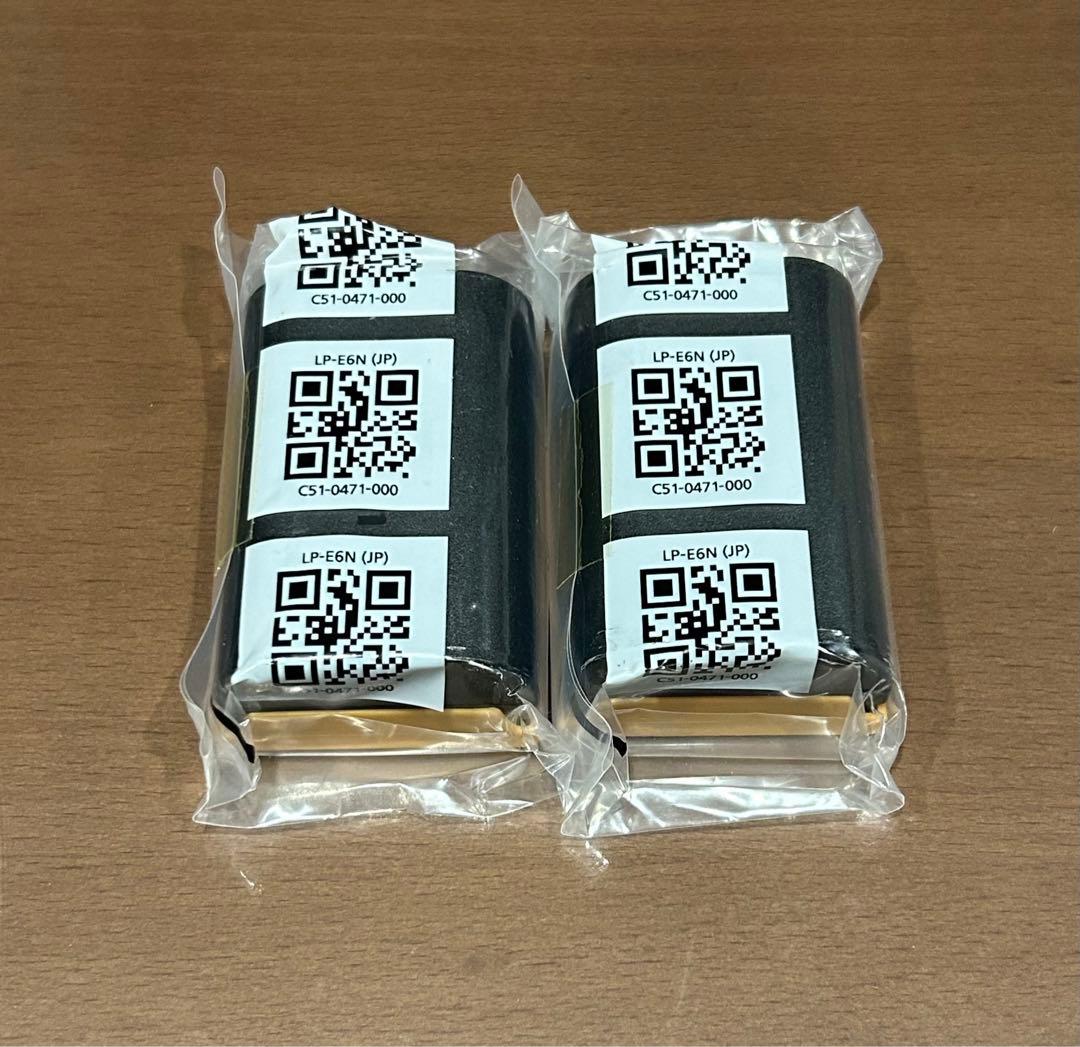 ▽▽【新品】LP-E6N Canon 純正バッテリー