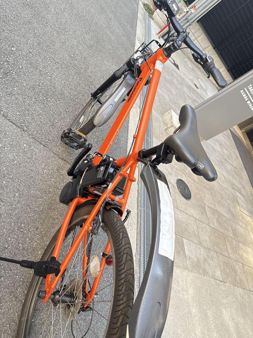 Panasonic 電動アシスト自転車 オレンジ