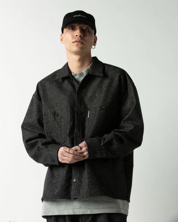 cootie Melange Wool Work Shirt セットアップ 0DbxR-m74010076550 超歓迎在庫