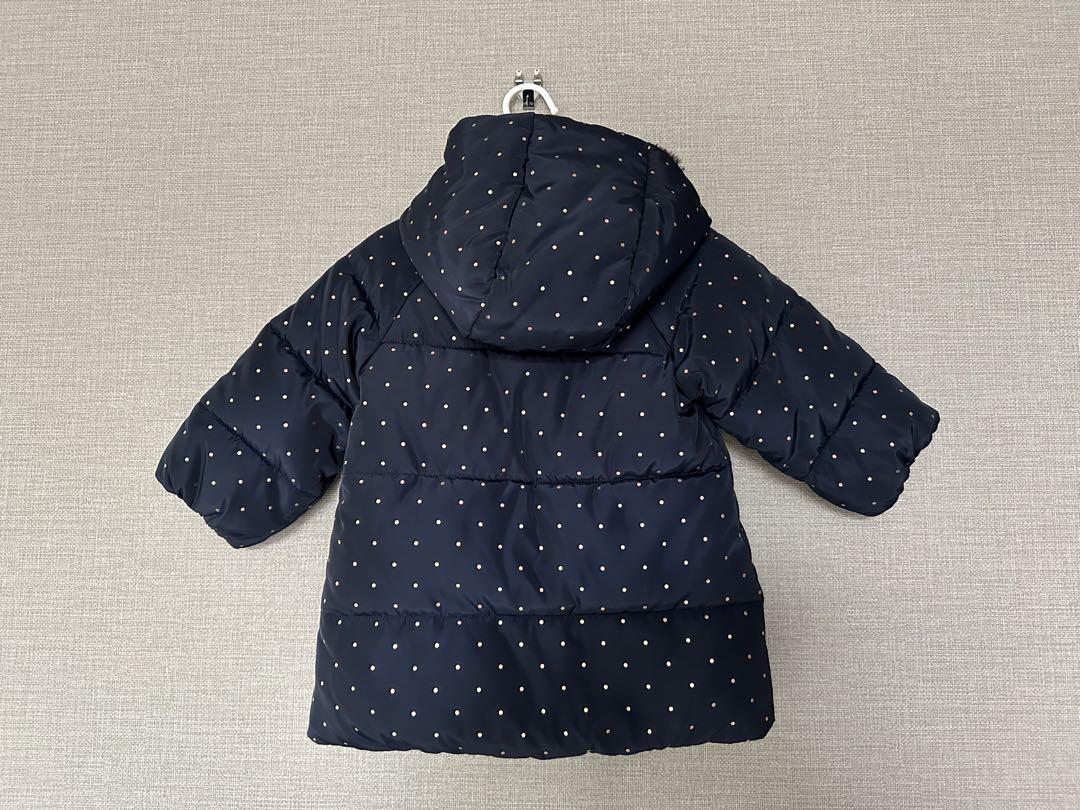 ジャカディ jacadi ダウンコート ジャンパー アウター ネイビー 18M