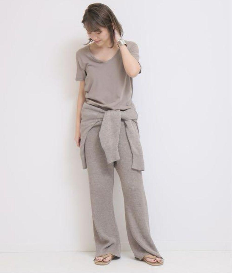 Deuxieme Classe Garment Dye Tシャツ ベージュ
