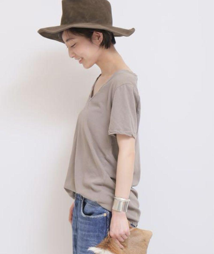 Deuxieme Classe Garment Dye Tシャツ ベージュ