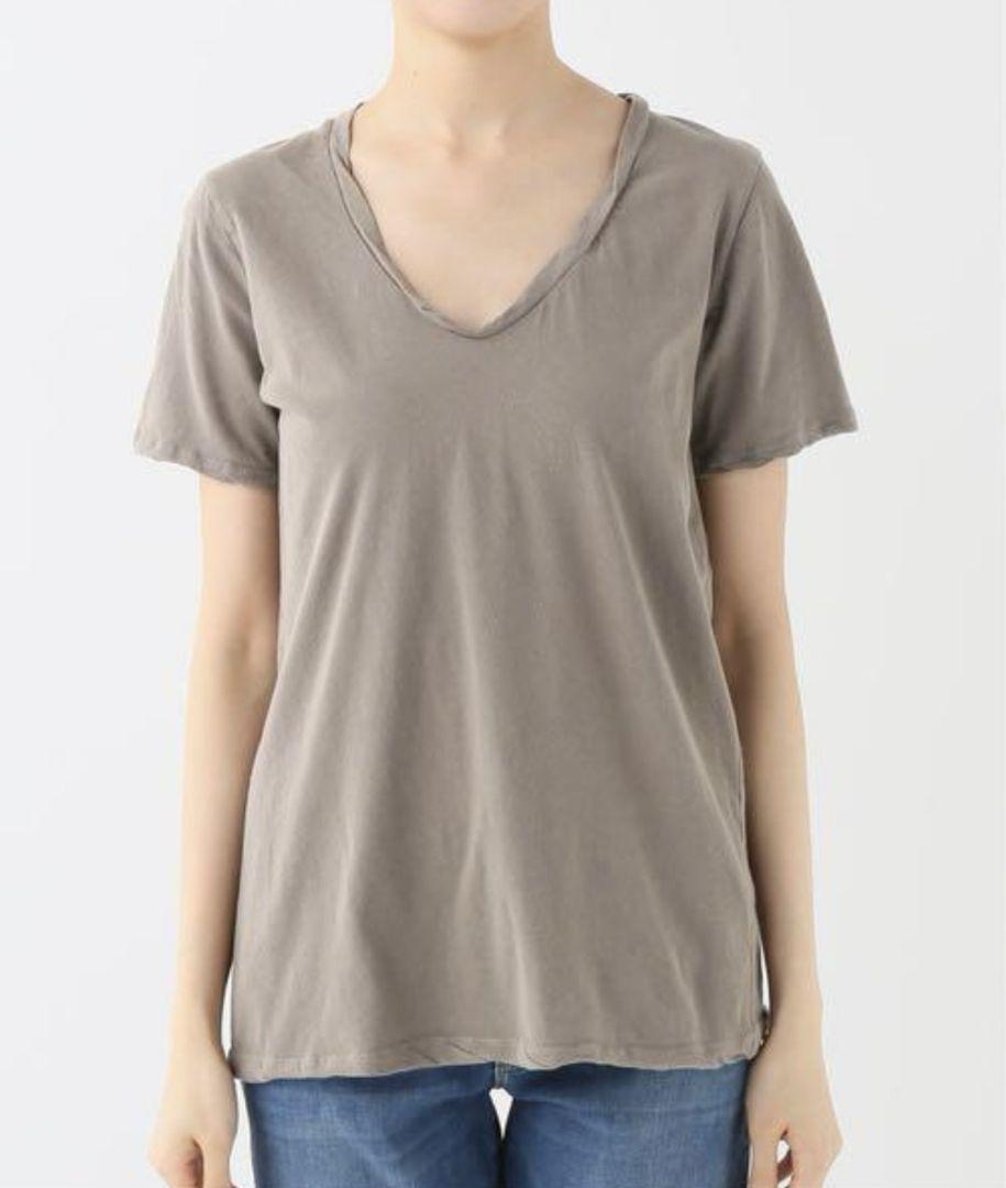 Deuxieme Classe Garment Dye Tシャツ ベージュ