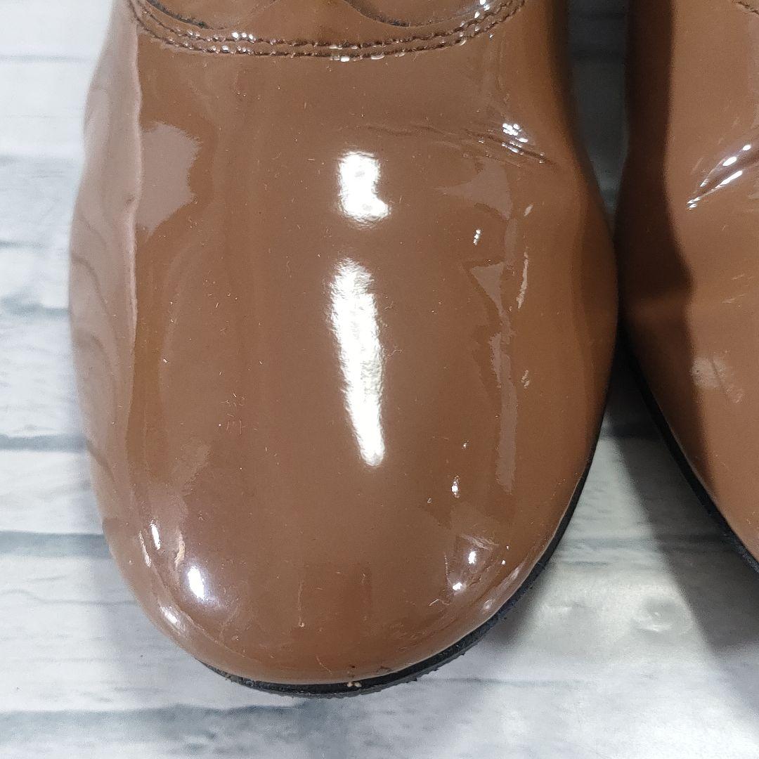 箱付き✨レペット　zizi　エナメルレザーシューズ　ブラウン　36.5 箱付き✨レペット zizi エナメルレザーシューズ ブラウン 36.5