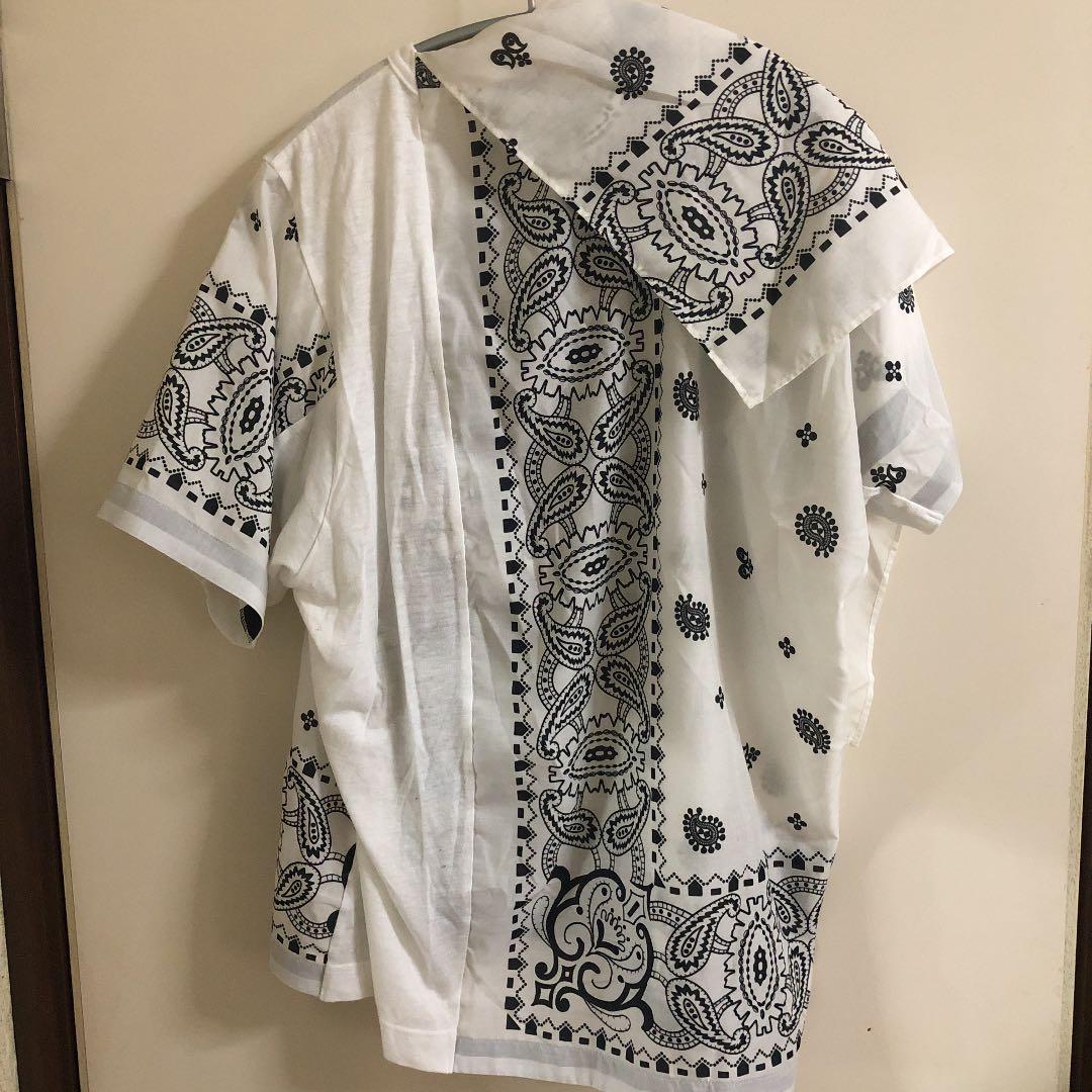 sacai ペイズリー　Tシャツ