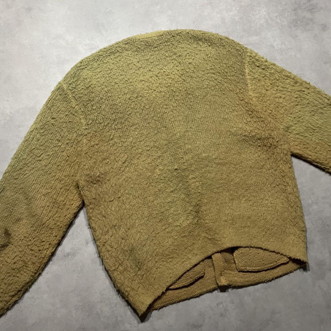 60-70’s vintage mohair cardigan big size