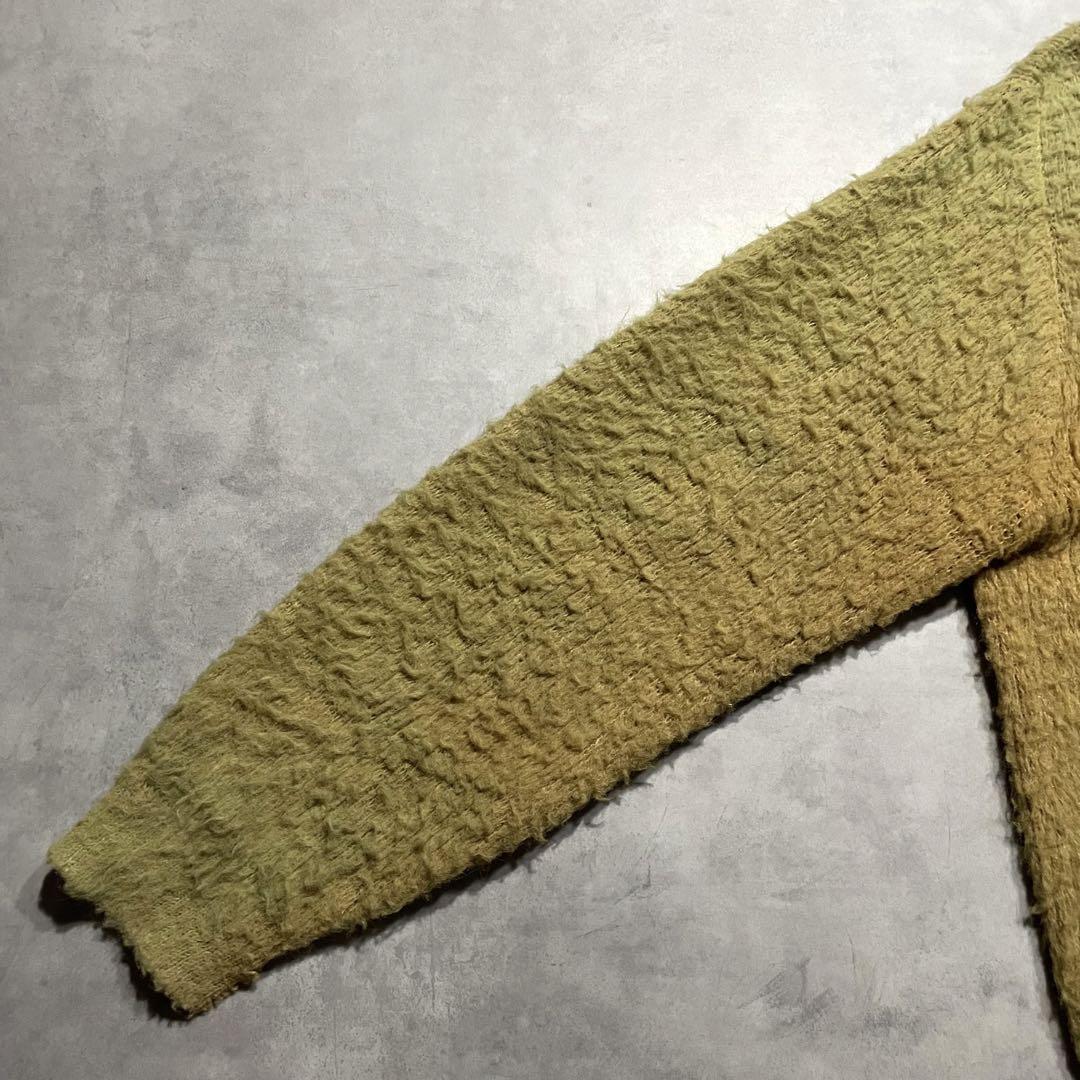 60-70’s vintage mohair cardigan big size