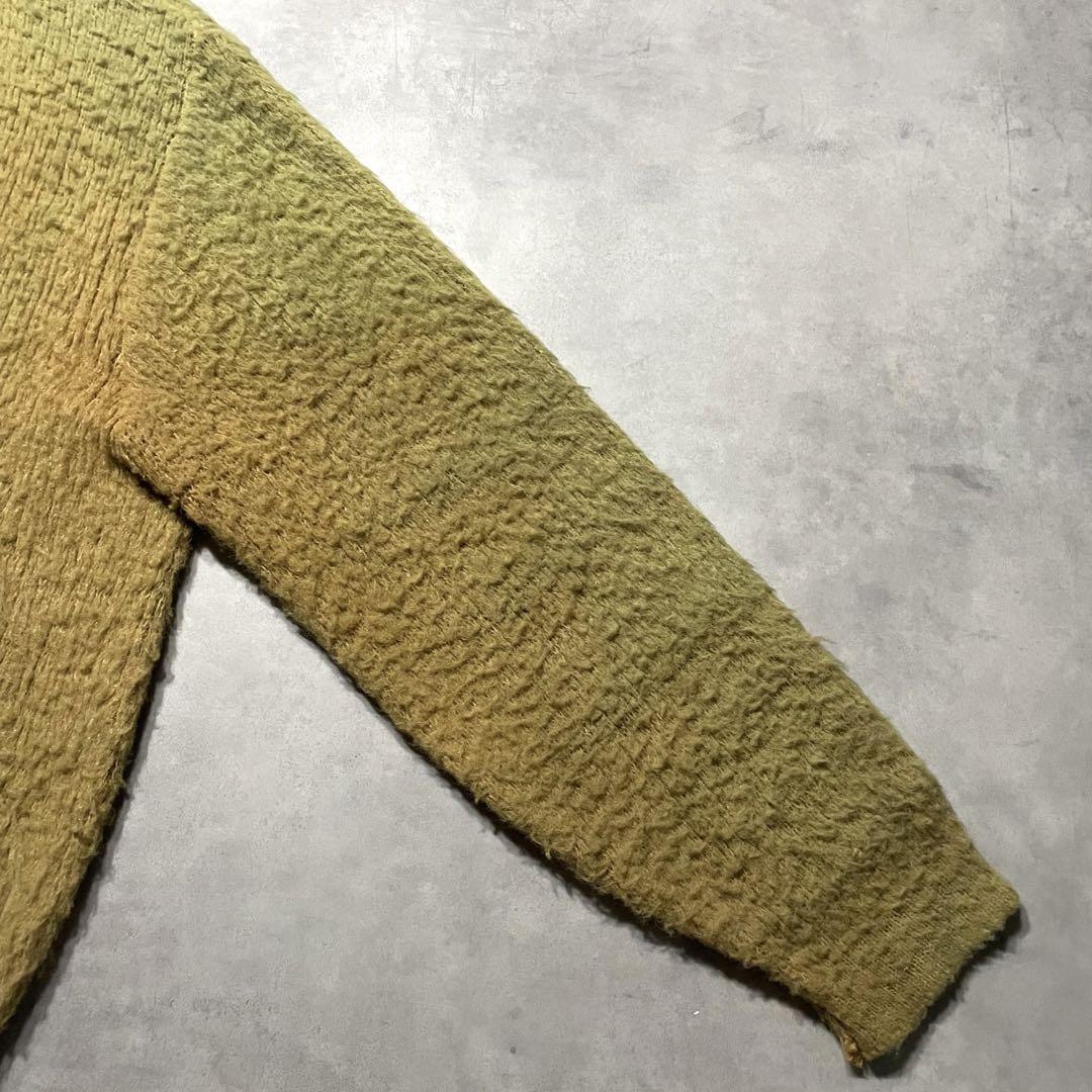 60-70’s vintage mohair cardigan big size