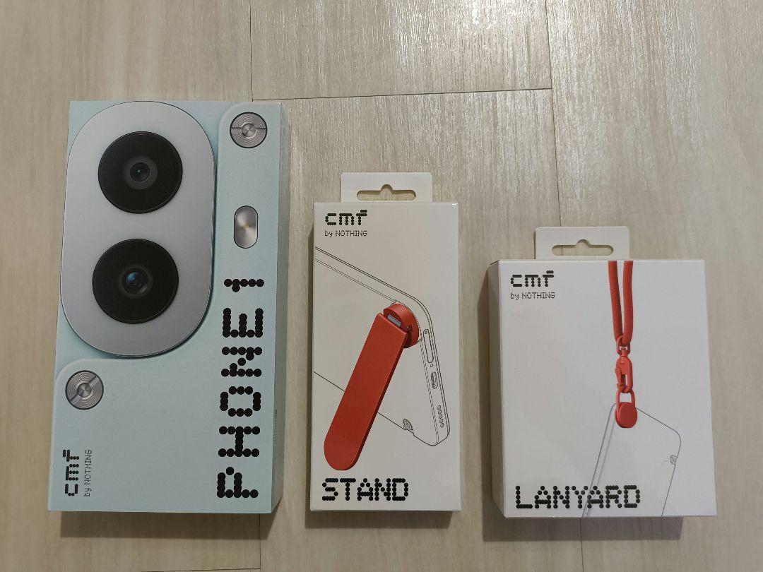 cmf PHONE 1 本体 ライトグリーン スタンド・ランヤード付き