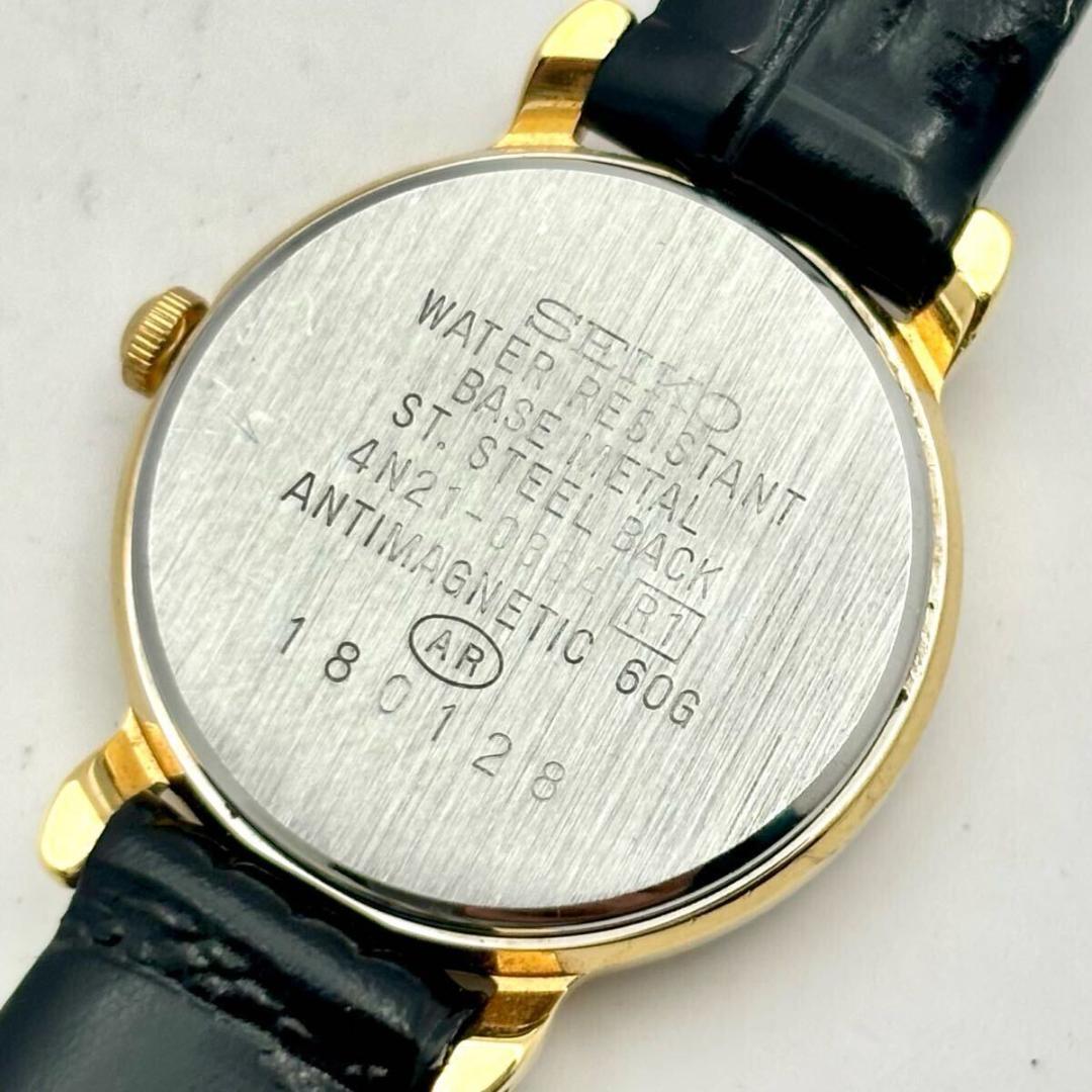 【新品電池】 SEIKO ルーセント レディース 腕時計 ドレス 新品ベルト