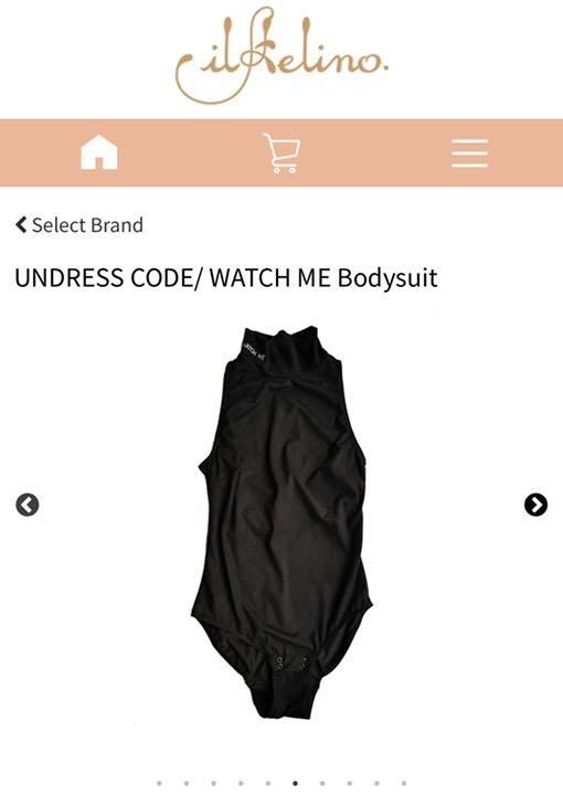 下着・アンダーウェア Undresscode/WATCH ME Bodysuit