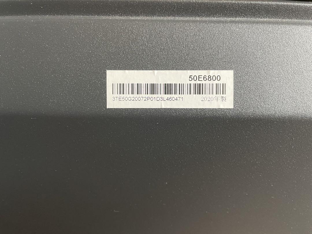 ハイセンス Hisense 50V型4K テレビ 50E6800
