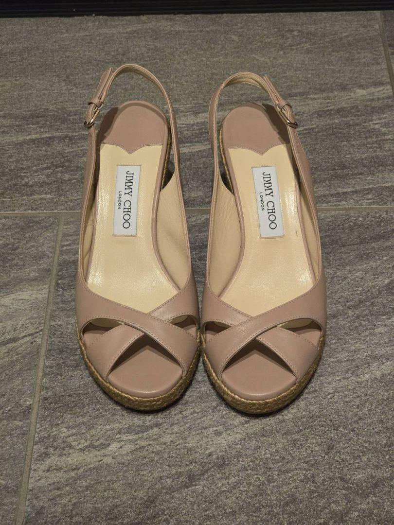 JIMMY CHOO ジミーチュウ Jimmy Choo ウェッジソールサンダル