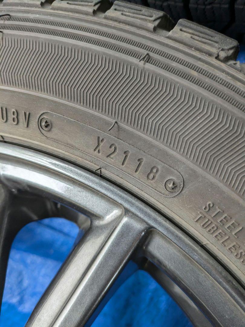 軽自動車用 WEDS 14インチホイール スタッドレスタイヤ①