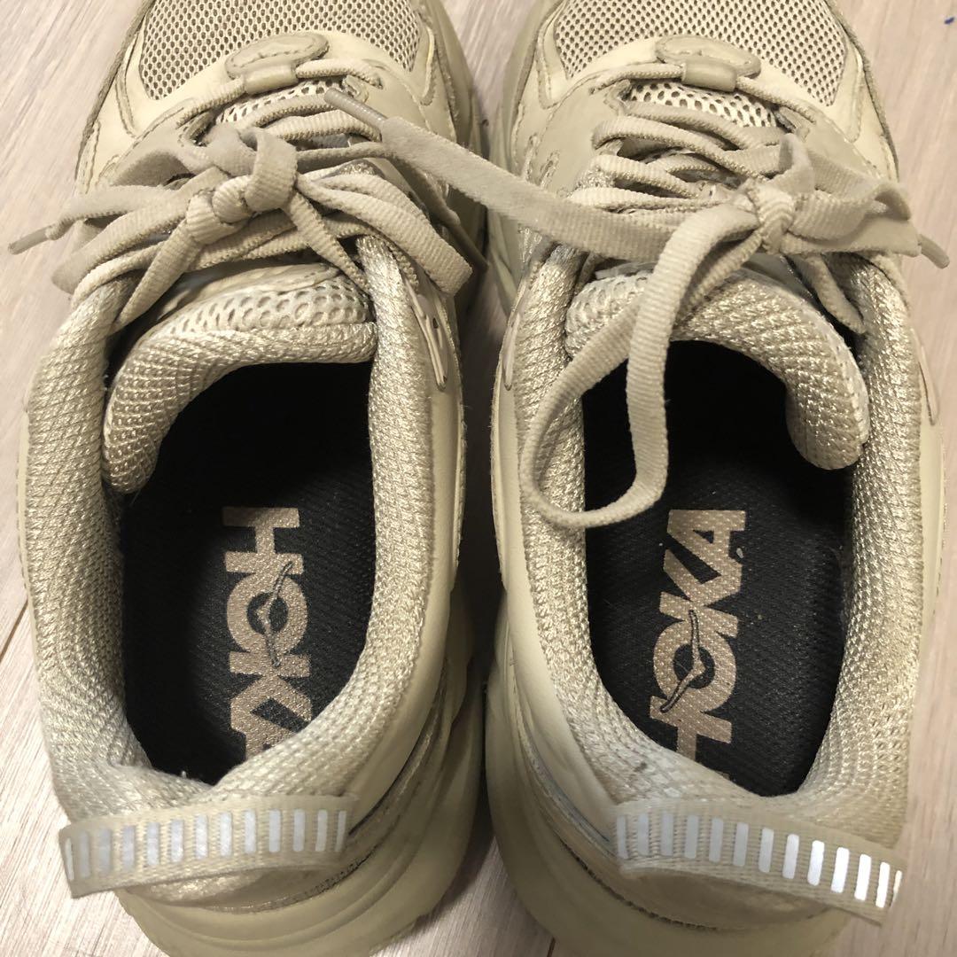 HOKA ホカ CLIFTON Lクリフトンエル 23cm ベージュ - メルカリ
