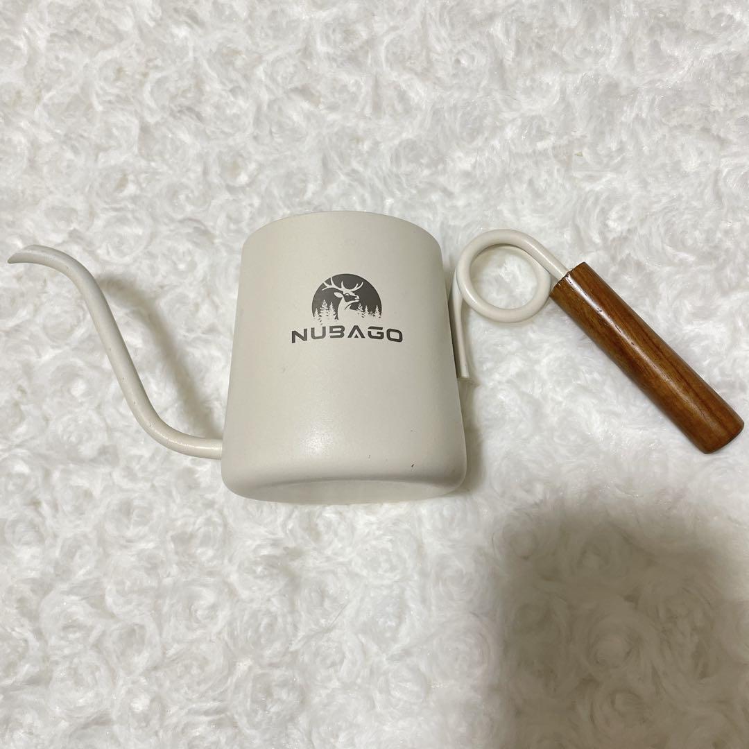 コーヒー ポット ドリップ コーヒー ケトル 220ml ホワイト