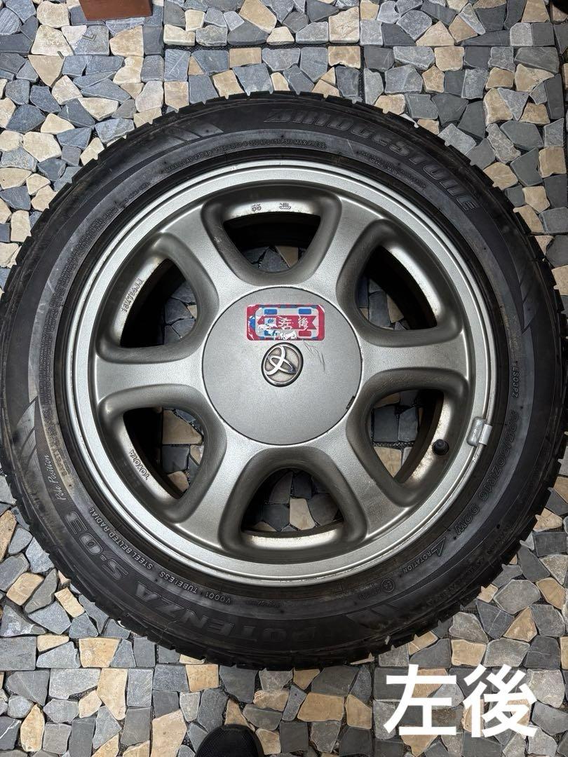 トヨタ　チェイサー　JZX 90 純正ホイール　タイヤ付