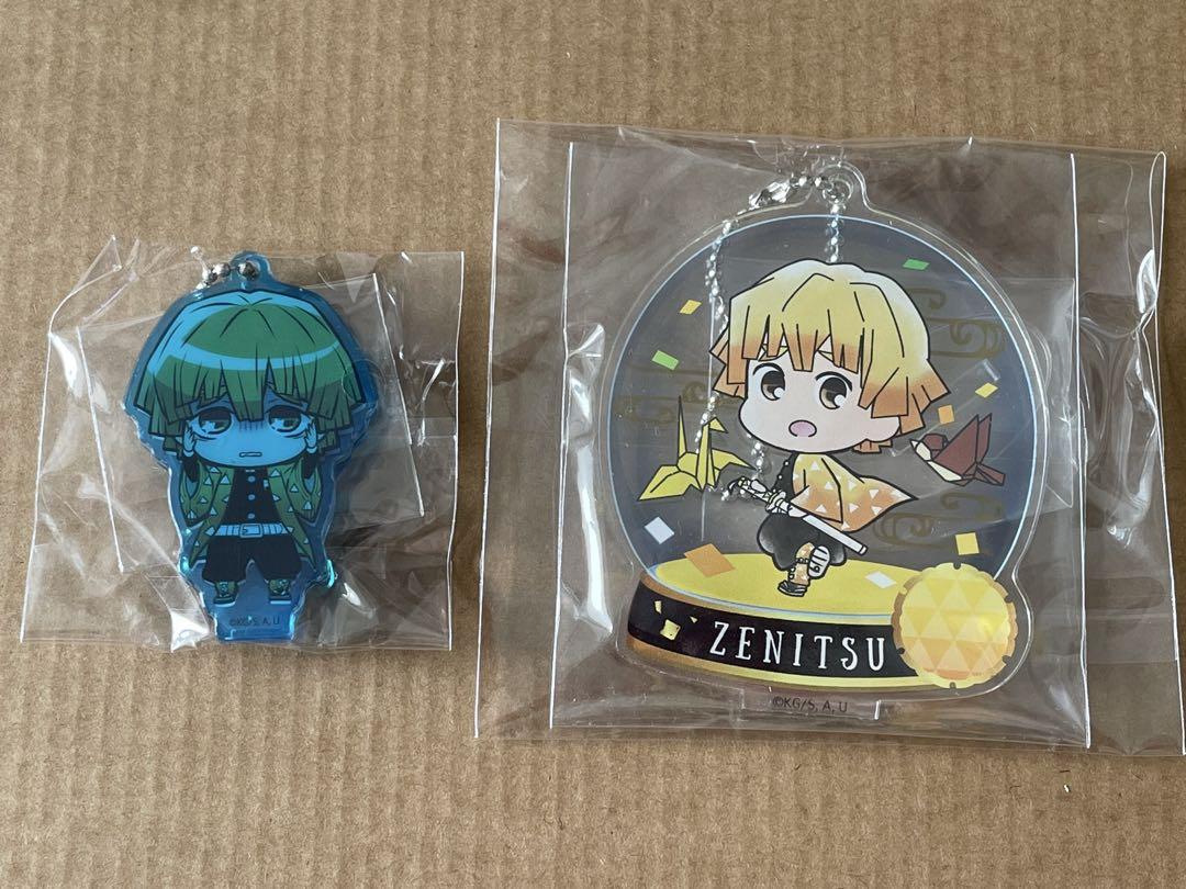 鬼滅の刃 我妻善逸 まとめ売り アクスタ アクキー 缶バッジ ラバスト 鬼滅の刃 我妻善逸 まとめ売り