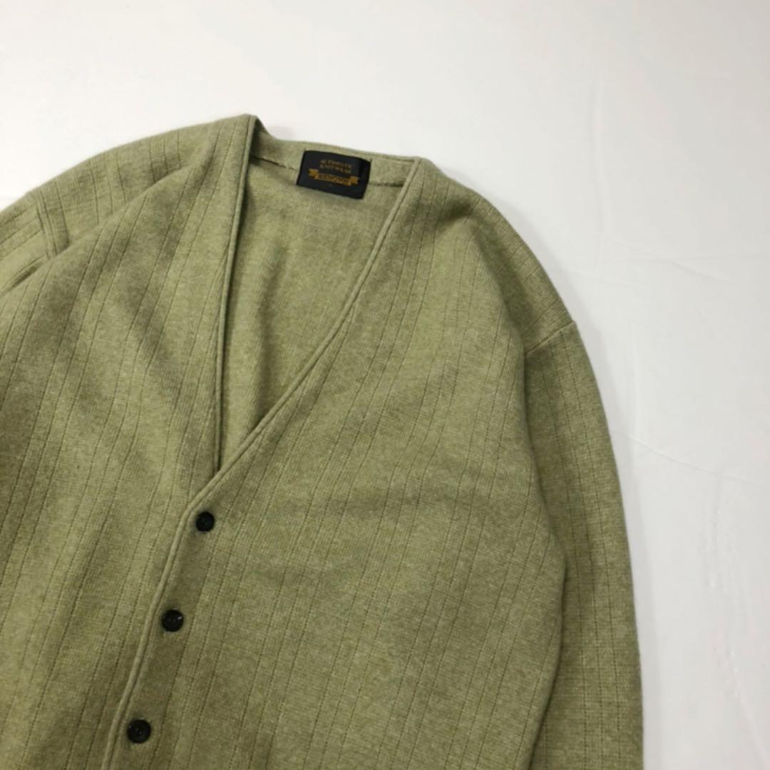 古着 vintage ニット カーディガン イエロー 黄色 カートコバーン