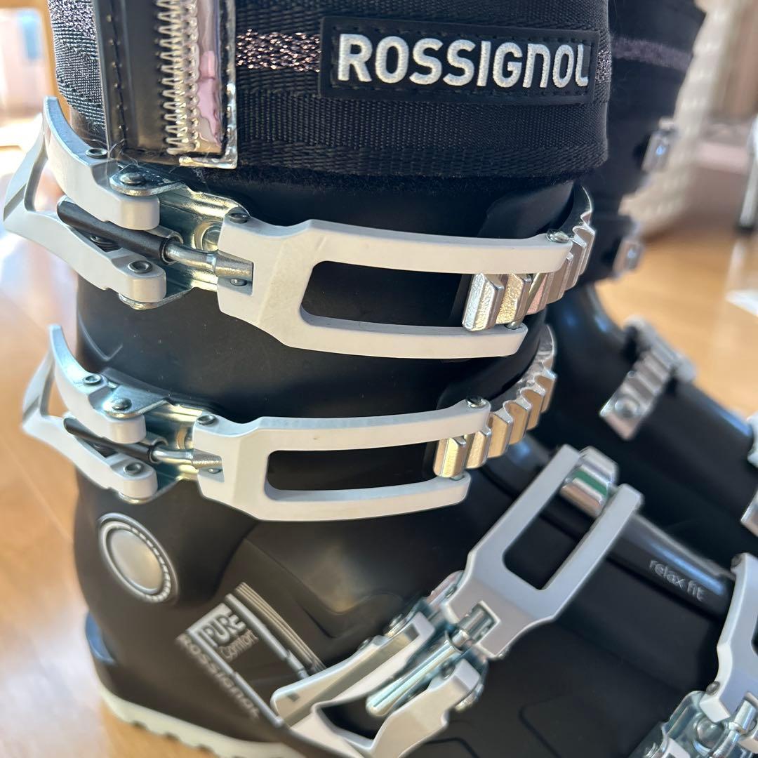 新品同様 ROSSIGNOL 女性用スキーブーツ スキー靴ブラック23-25cm 新品同様 ROSSIGNOL 女性用スキーブーツ スキー靴ブラック23-25cm