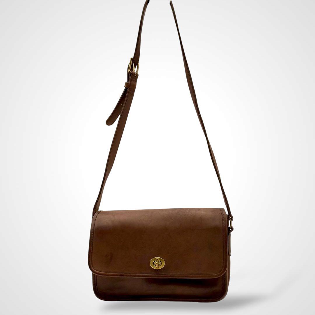 Old Coach Shoulder Bag Turnlock Vintage Old Coach Shoulder Bag Turnlock Vintage
