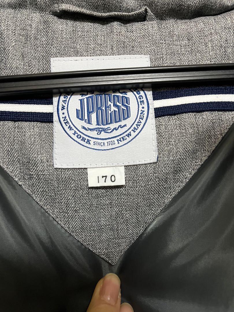 ジェイプレス　JPRESS ウールライクヘリンボンコート　希少　170