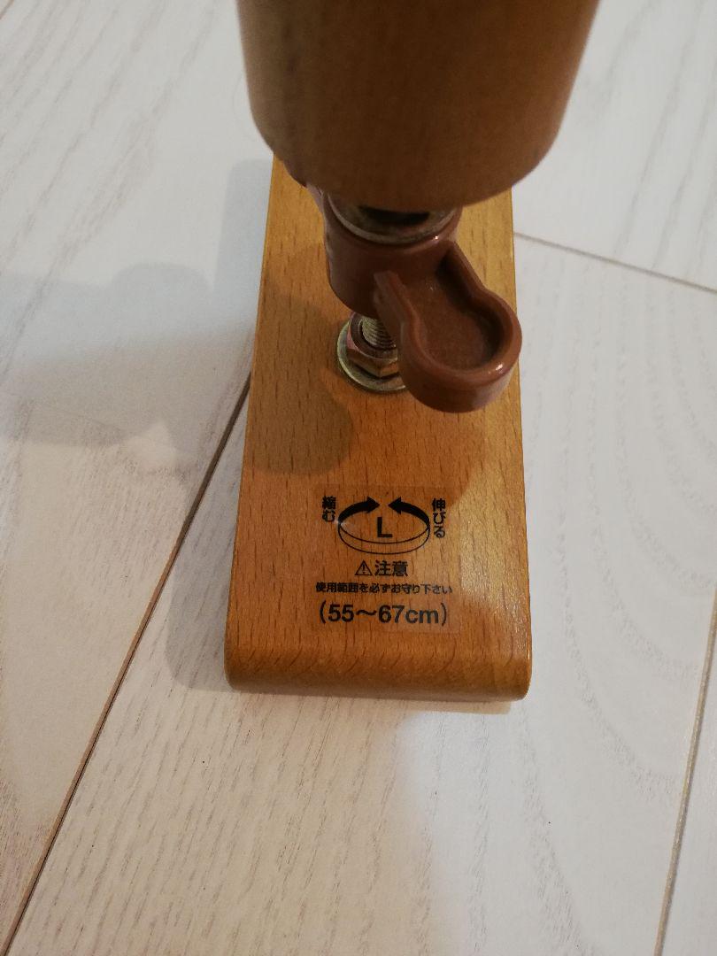 木製 つっぱり棒 家具転倒防止伸縮棒 L55~67
