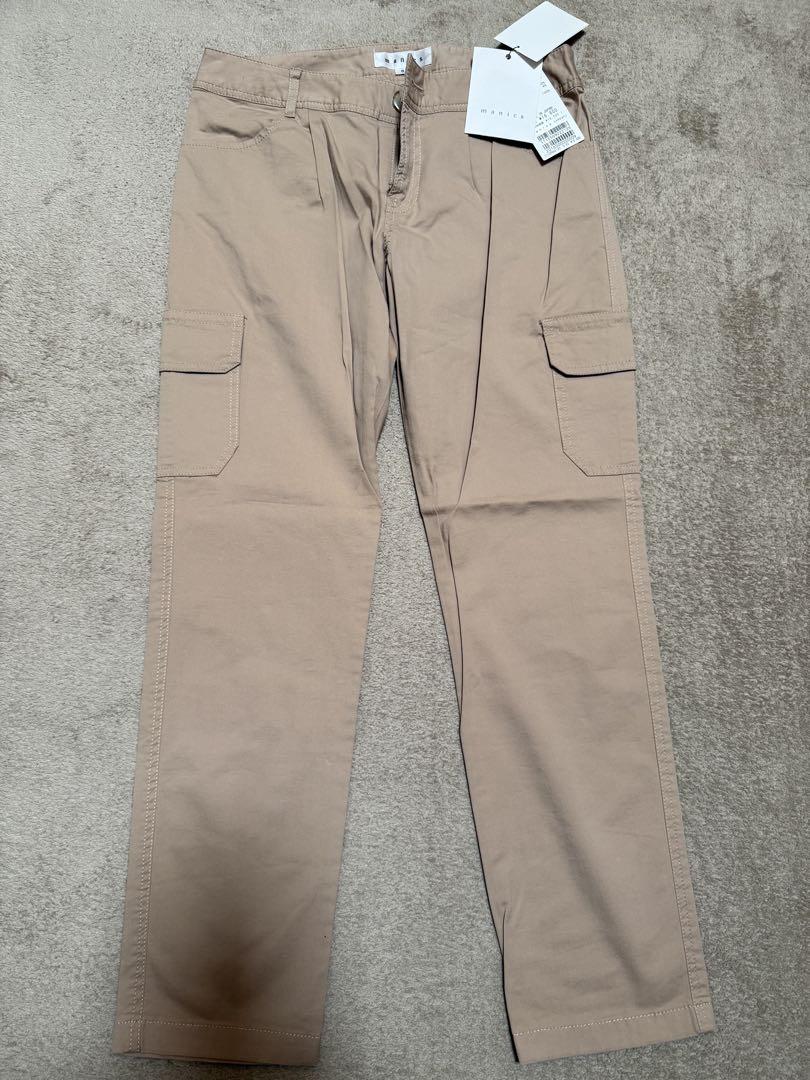 新品　m7days カーゴパンツ　ベージュ M7days(エムセブンデイズ)のカーヴィーパンツ通販 | 集英社HAPPY