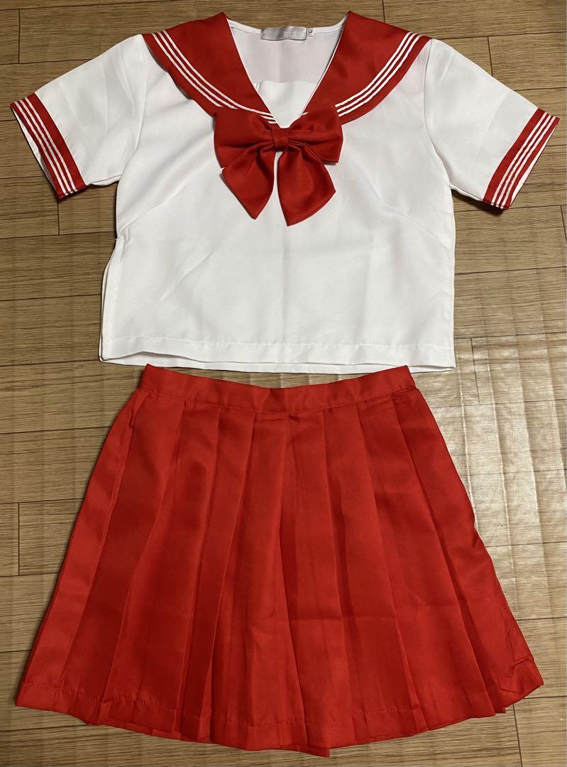 大きいサイズ レディース セーラー服の女戦士コスチューム (L/2L