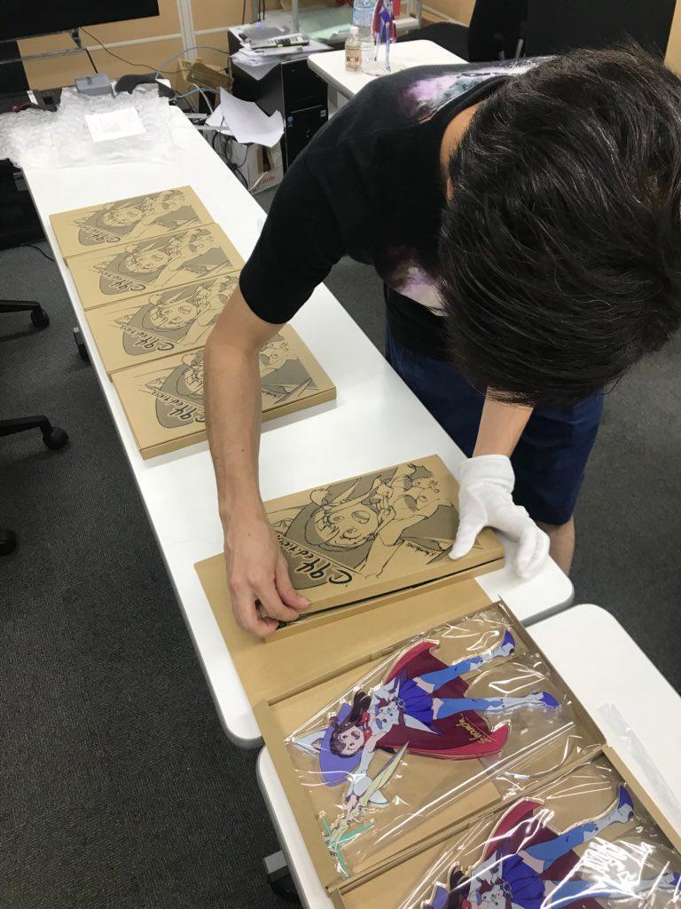 限定品 リトルウィッチアカデミア TRIGGER トリガー アクリル