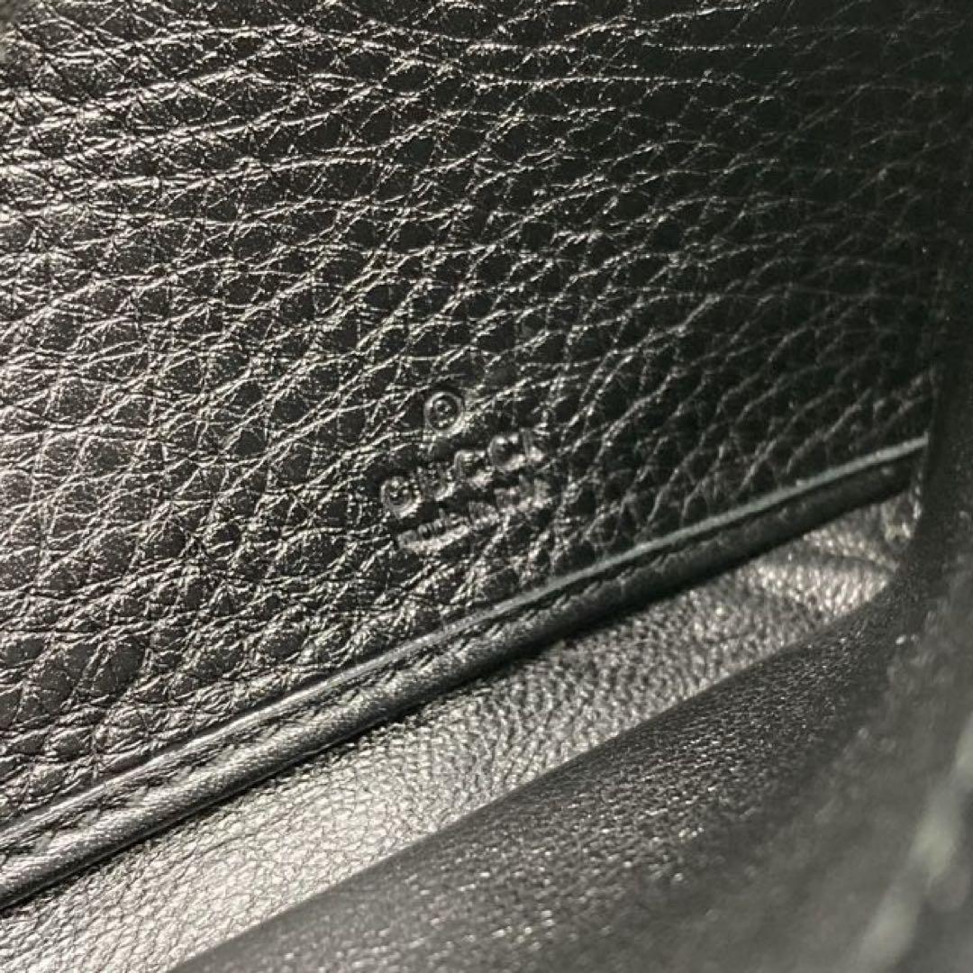 ⭐️良品⭐️GUCCI グッチ 二つ折り 長財布 バンブー ブラックレザー