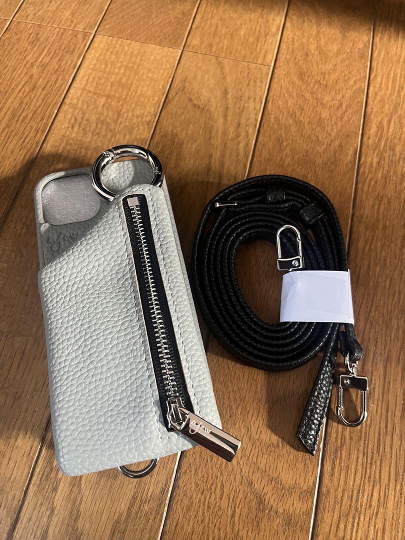 ★新品未使用 ajew iPhone 13 mini ケース ストラップセット