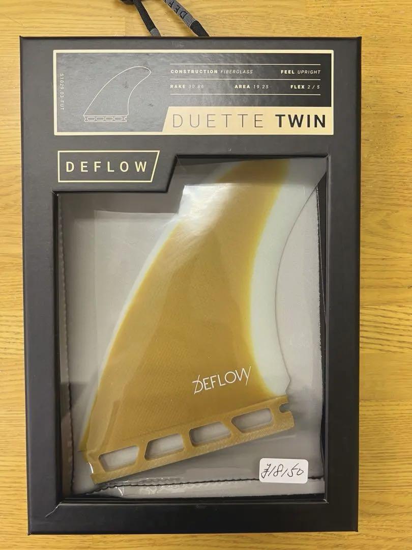 サーフィン・ボディボード DEFLOW DUETTE TWIN