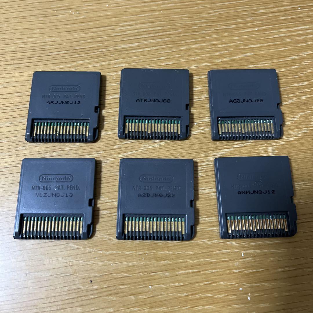 初代Nintendo DS 本体 ❗️青色 ゲームソフト6本付き‼️