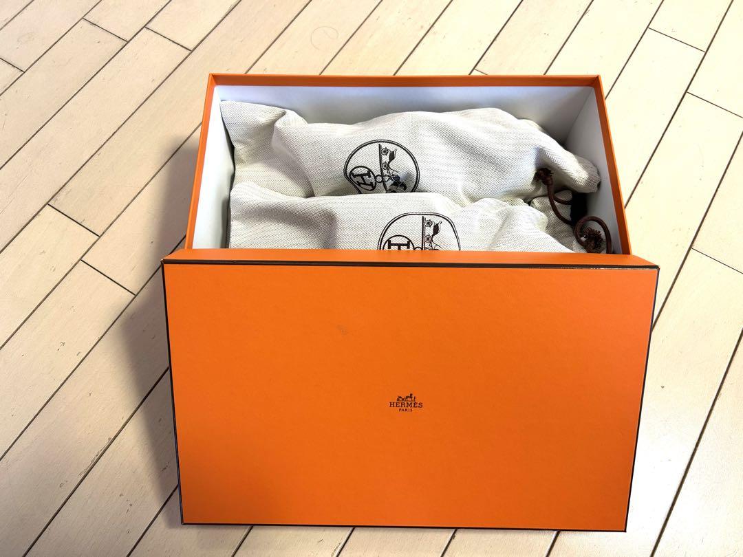 HERMES エルメス バウンシング ローカットスニーカー ネイビー　41