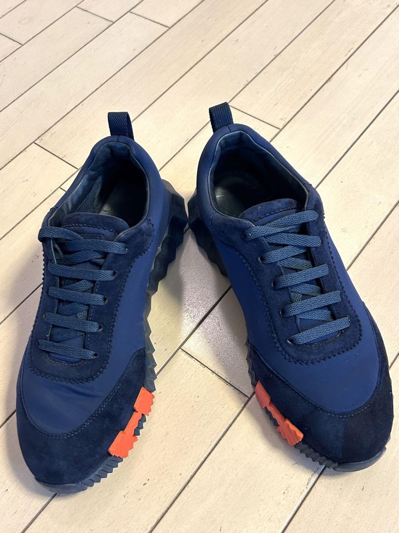 HERMES エルメス バウンシング ローカットスニーカー ネイビー　41