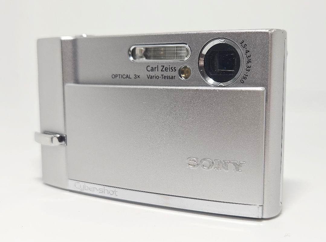 SONY Cyber-shot シルバー DSC-T50 サイバーショット 本体