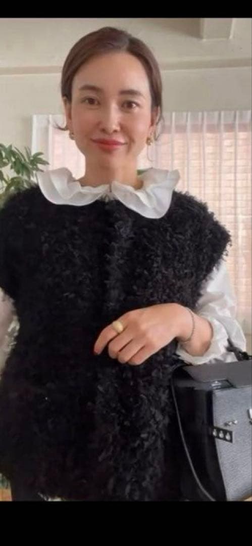 OHGA オーガ MOKE VEST モケベスト ブラック OHGA オーガ MOKE VEST モケベスト ブラック